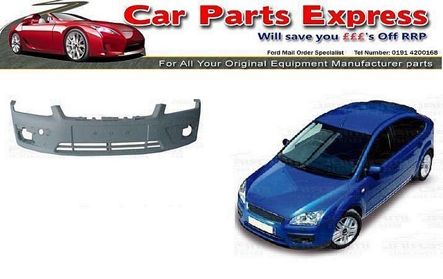 thumbnail image 2 of Evan-Fischer Front Bumper Cover & Fender Kit For 2005-2007 Ford Focus – Primed – Direct Replacement 2 of 4