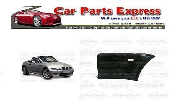 BMW Z3 1997-2003 O/S (RIGHT) FRONT PAINTED WING NEW ANY COLOUR £208.99 - Exterior and Body Parts - Wings Panels Painted Car Panels