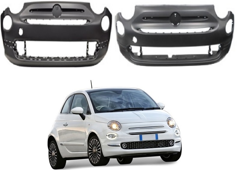 2015 fiat 500 shop front bumper