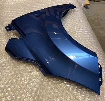 FORD KA 2009 - 2016 N/S (LEFT) FRONT WING PAINTED IN COLOUR CODE 8CSCWWA - DIVE