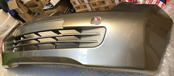 FRONT BUMPER FOR NISSAN MICRA 2003 - 2006  PAINTED SILICA/ATHENS GOLD (EY2)