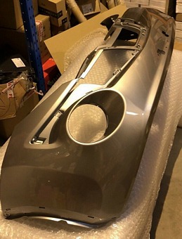 NEW FRONT BUMPER FOR NISSAN JUKE 2010-2014  PAINTED - COLOUR CODE KYOG (GREY)