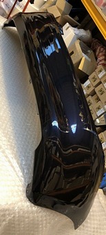 TOYOTA AURIS 2007 - 2010 NEW REAR BUMPER PAINTED NAUTICAL BLUE (8S6)