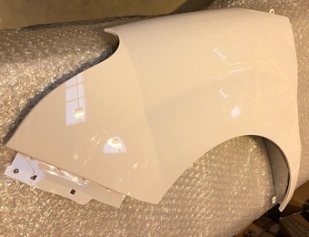 FIAT DOBLO 2010-2015 NEW FRONT WING LEFT SIDE N/S PAINTED IN WHITE