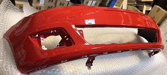FORD FIESTA MK6.5 2006 - 2008 FACELIFT FRONT BUMPER PAINTED IN COLORADO RED