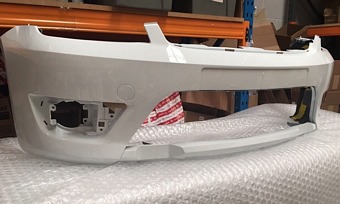 Ford Fiesta ST150 2005-2008 Frozen White Front Bumper NEW